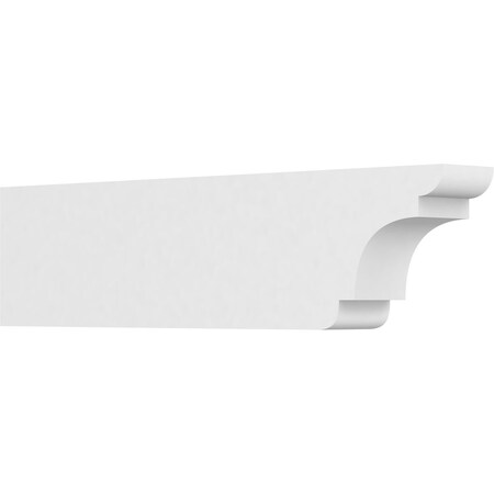 Ekena Millwork Standard New Brighton Architectural Grade PVC Rafter Tail, 3"W X 6"H X 24"L RFTP03X06X24NEB